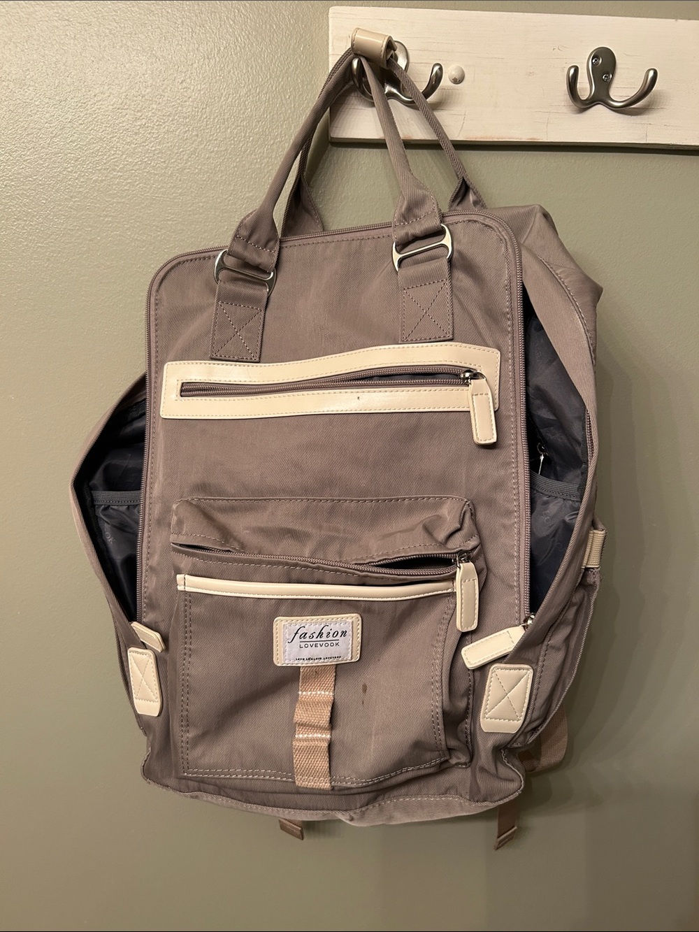 Fashion Lovevook Taupe Women’s laptop Backpack